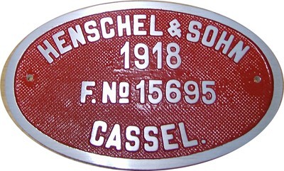 Henschel & Sohn Cassel Aluminium