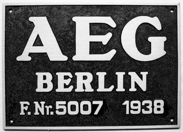 AEG Berlin F.Nr. 5007