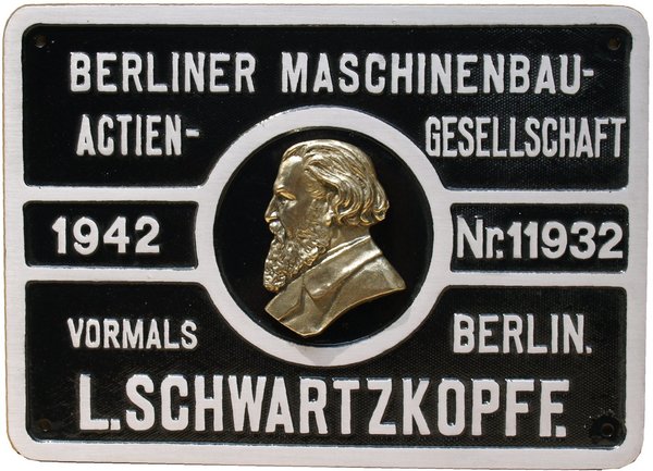 Berliner Maschinenbau AG - Bauj.1942 - Nr. 11932