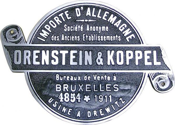 Orenstein & Koppel Nr. 4851 Bruxelles